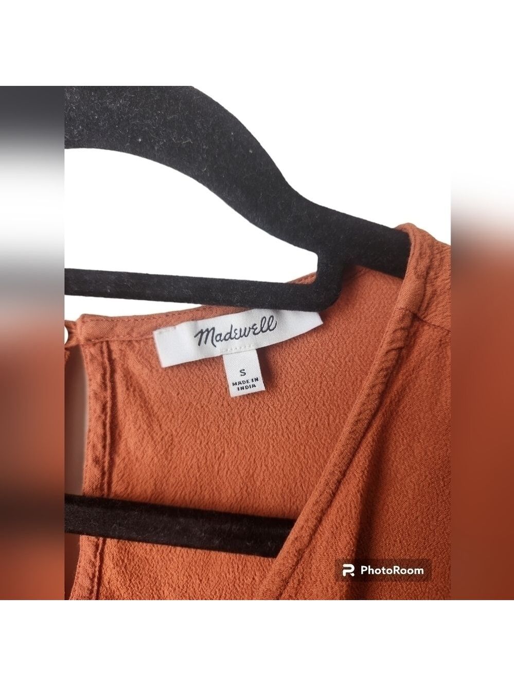 Madewell Rust top size small - Picture 3 of 6